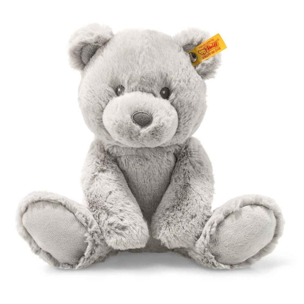 Steiff Soft Cuddly Bearzy Teddy Bear - Grey